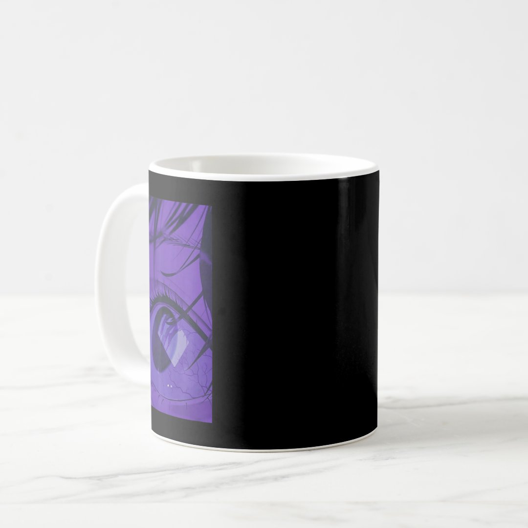 Anime Horror Creepy Girl Aesthetic Japanese Otaku  Coffee Mug Anime Kupa Bardak Modern Anime Baskılı Kupa