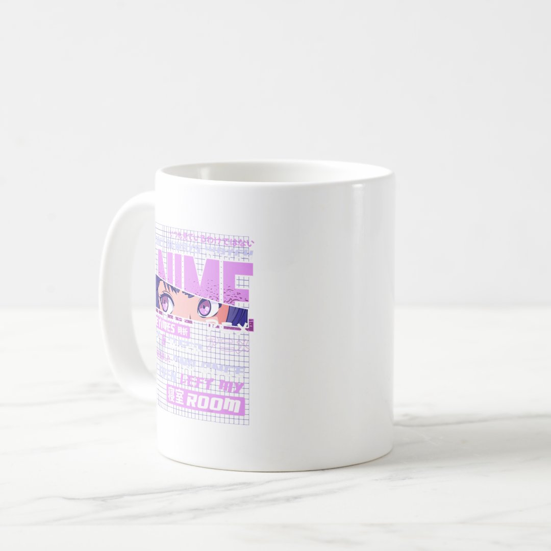Anime I Dont Always Watch Anime Sometimes I Eat An Coffee Mug Anime Kupa Bardak Modern Anime Baskılı Kupa