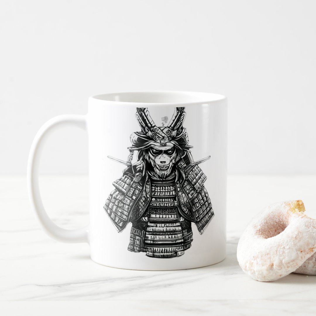 Anime Japanese samuri  Coffee Mug Anime Kupa Bardak Modern Anime Baskılı Kupa