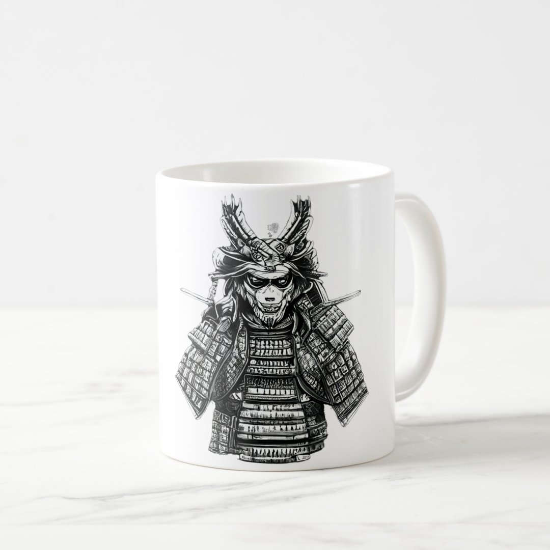 Anime Japanese samuri  Coffee Mug Anime Kupa Bardak Modern Anime Baskılı Kupa