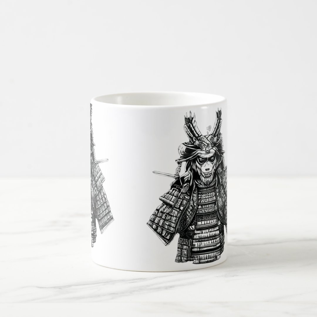 Anime Japanese samuri  Coffee Mug Anime Kupa Bardak Modern Anime Baskılı Kupa