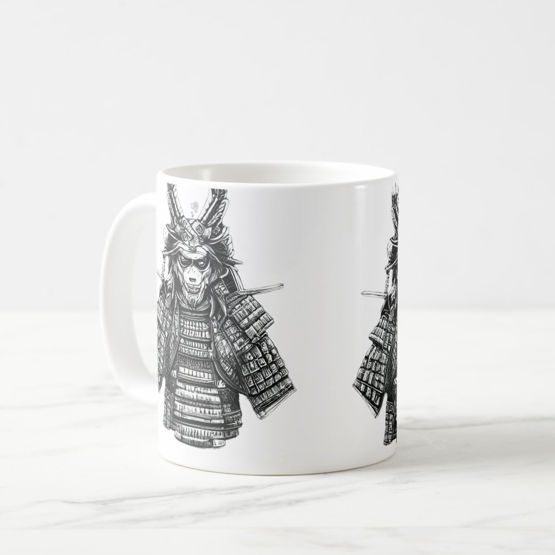 Anime Japanese samuri  Coffee Mug Anime Kupa Bardak Modern Anime Baskılı Kupa