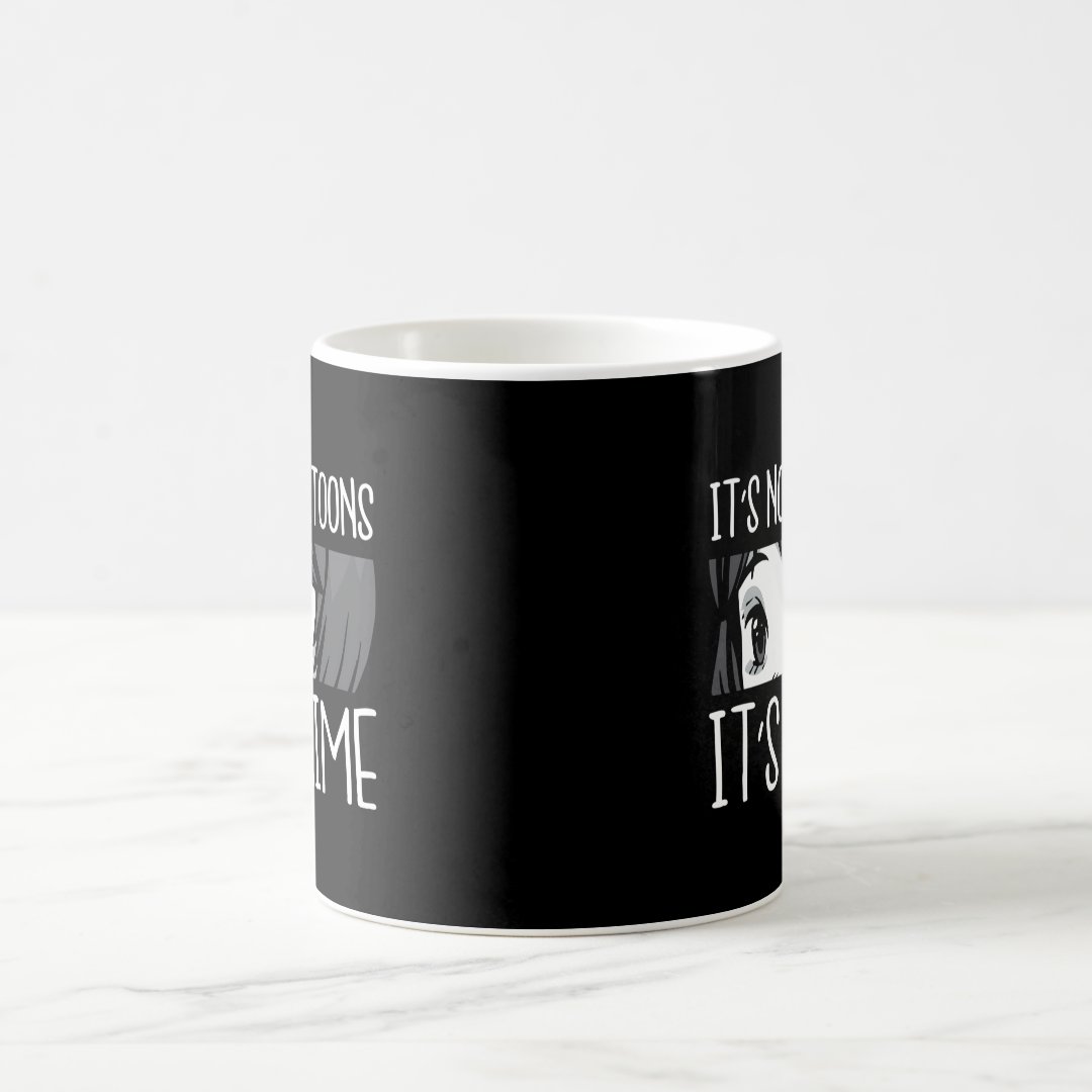 Anime L It'S Not Cartoons It'S Anime L Anime Coffee Mug Anime Kupa Bardak Modern Anime Baskılı Kupa