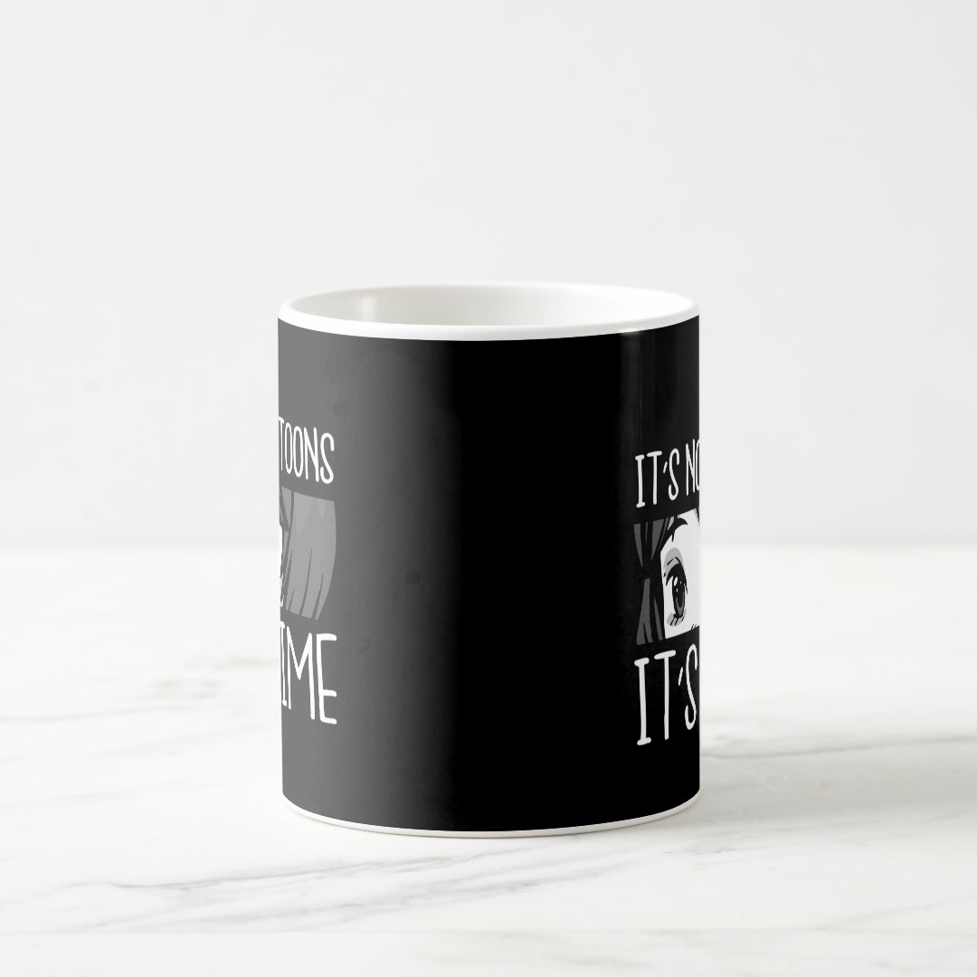 Anime L It'S Not Cartoons It'S Anime L Anime Coffee Mug Anime Kupa Bardak Modern Anime Baskılı Kupa