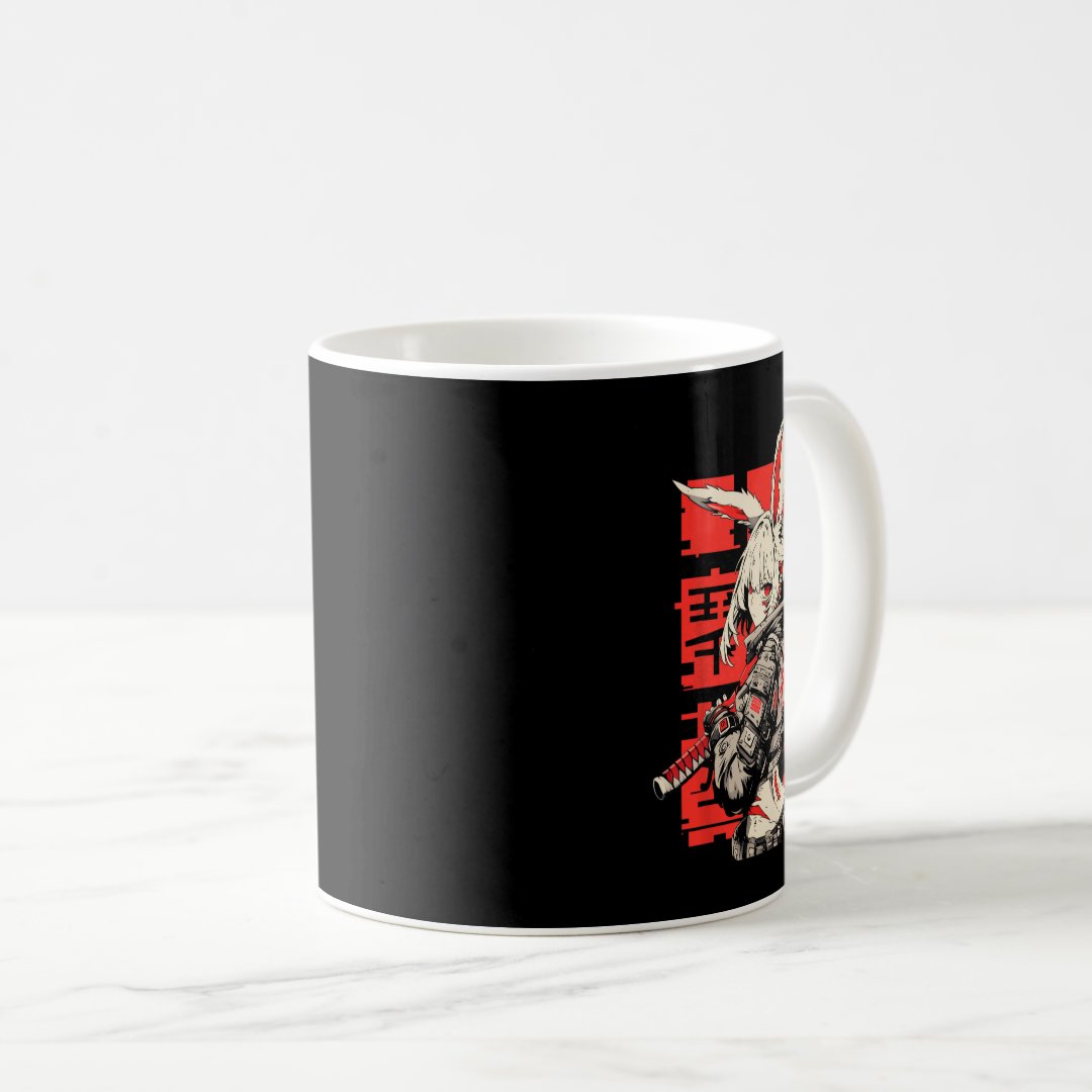 Anime Manga Cyberpunk Aesthetic Techwear Harajuku  Coffee Mug Anime Kupa Bardak Modern Anime Baskılı Kupa
