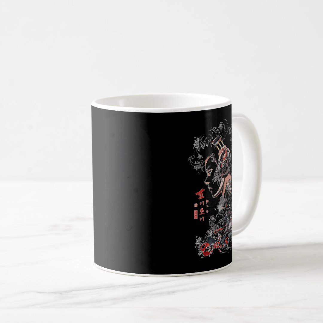 Anime Manga Graphic Headphone Art Anime  Coffee Mug Anime Kupa Bardak Modern Anime Baskılı Kupa