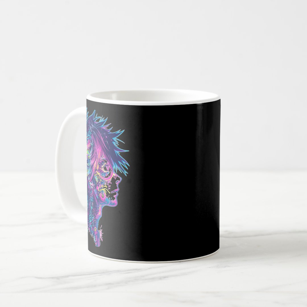 Anime Manga Graphic Illustration Anime  Coffee Mug Anime Kupa Bardak Modern Anime Baskılı Kupa