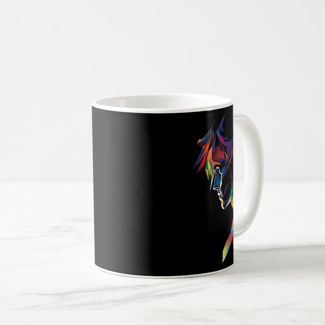 Anime Manga Motif Colourful Artwork Anime  Coffee Mug Anime Kupa Bardak Modern Anime Baskılı Kupa