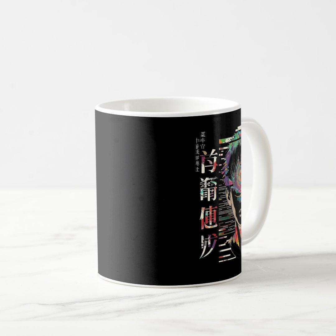 Anime Manga Motif Mandala Artwork Anime 1  Coffee Mug Anime Kupa Bardak Modern Anime Baskılı Kupa