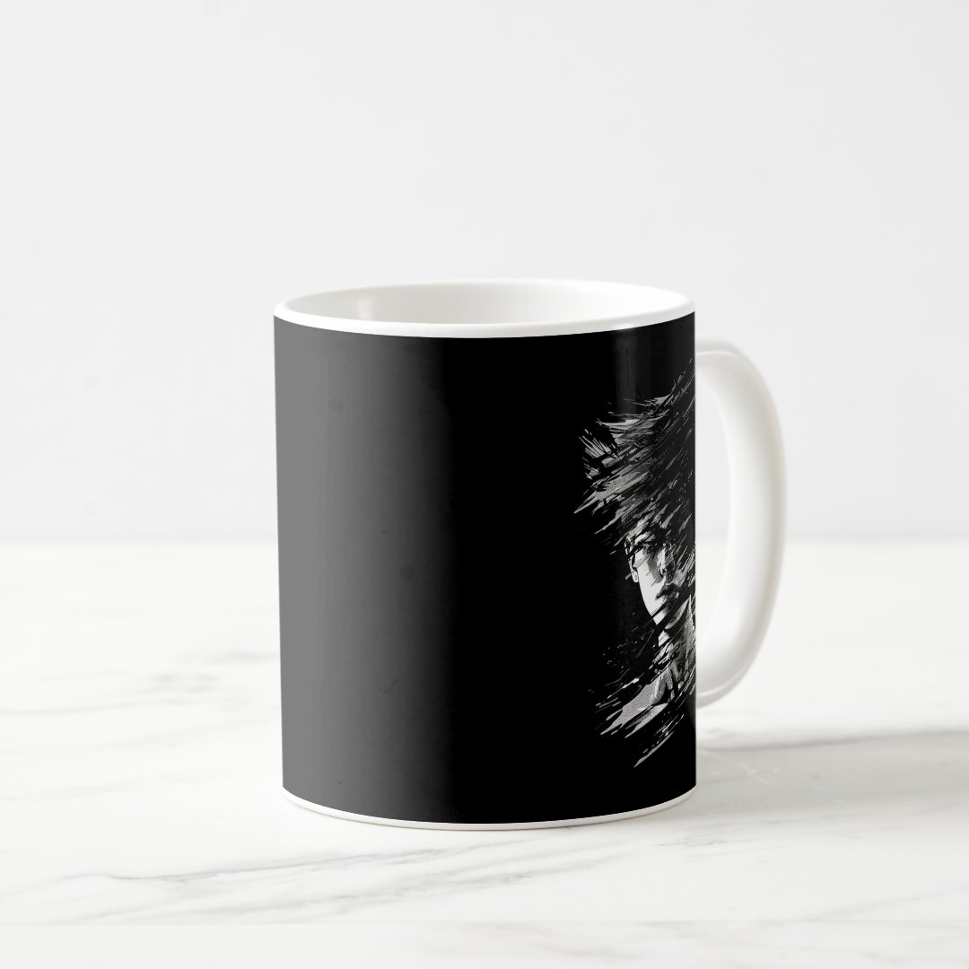Anime Manga Motif Pixel Illustration Anime  Coffee Mug Anime Kupa Bardak Modern Anime Baskılı Kupa