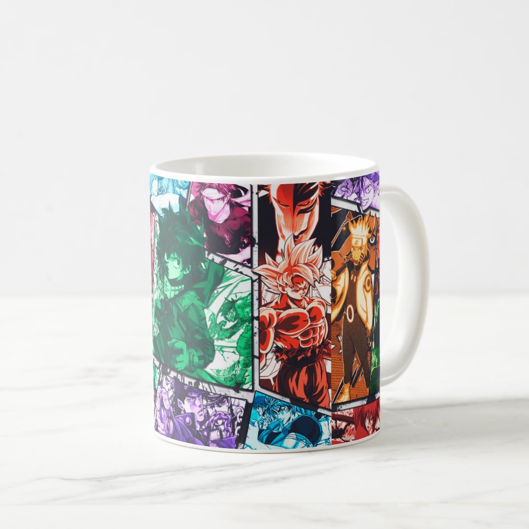 ANIME MUG(main character) Coffee Mug Anime Kupa Bardak Modern Anime Baskılı Kupa