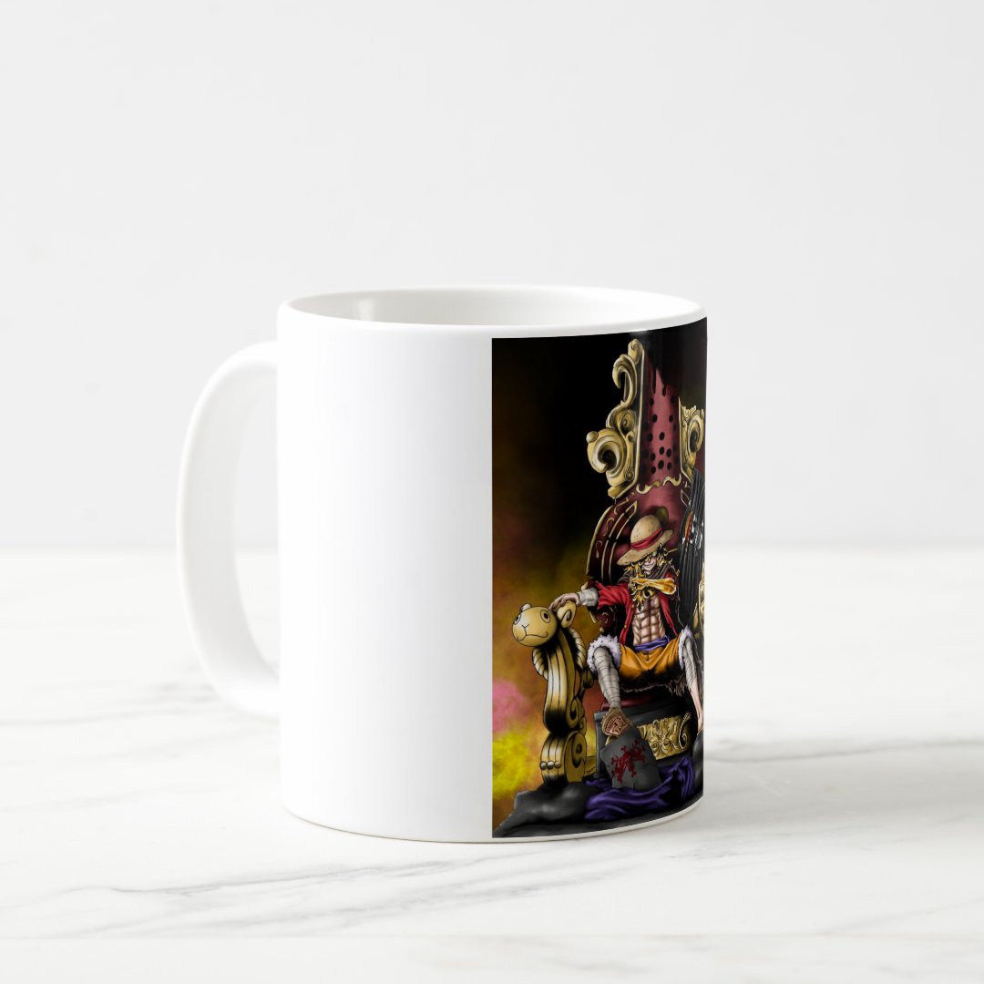 Anime One Piece Coffee Mug Anime Kupa Bardak Modern Anime Baskılı Kupa