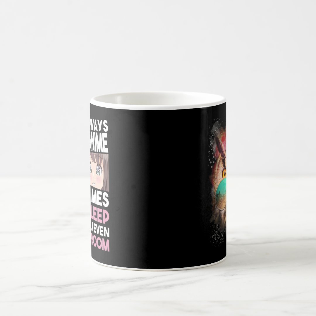 Anime Otaku Girl Manga Japanese Comic Fan Coffee Mug Anime Kupa Bardak Modern Anime Baskılı Kupa