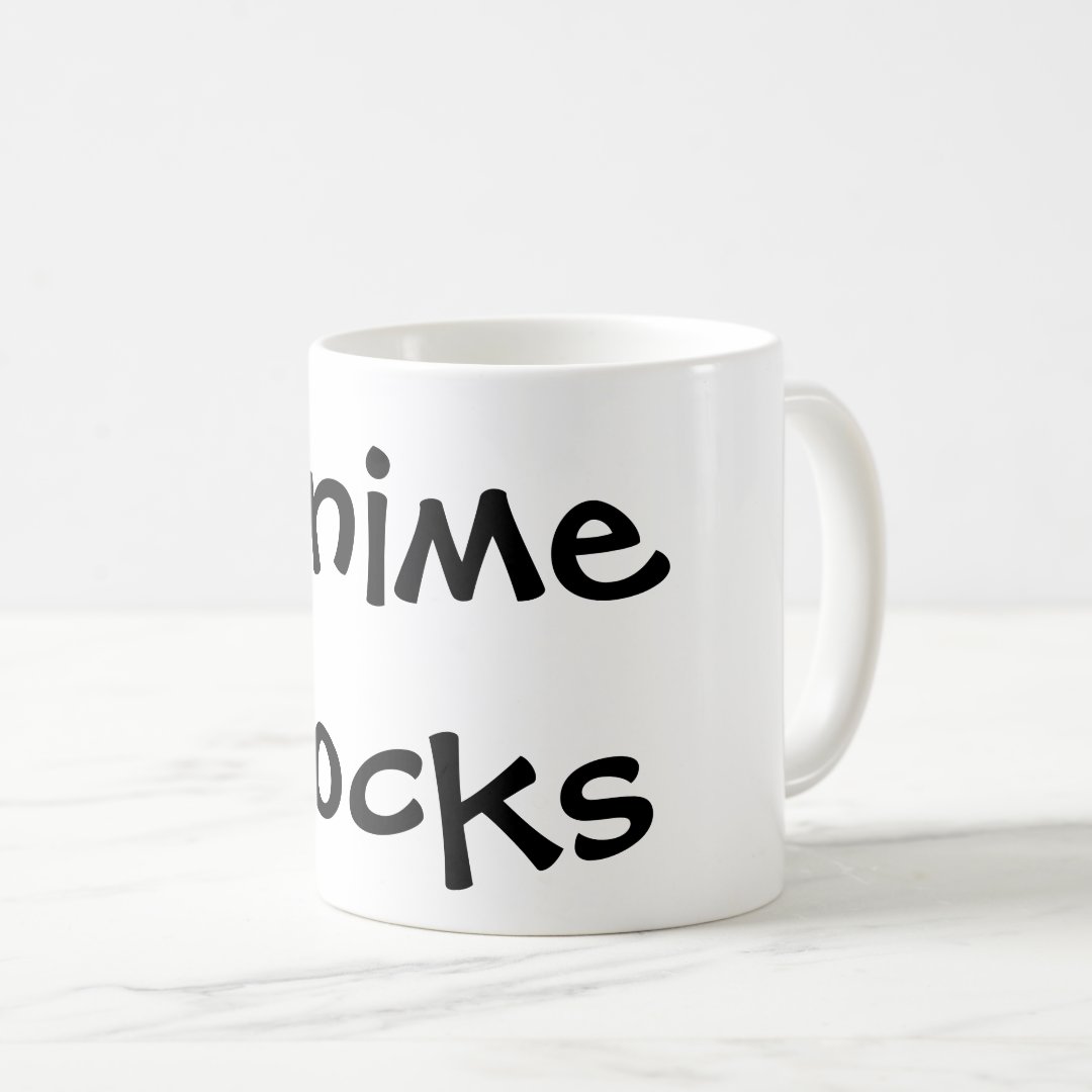 Anime Rocks Mug Anime Kupa Bardak Modern Anime Baskılı Kupa