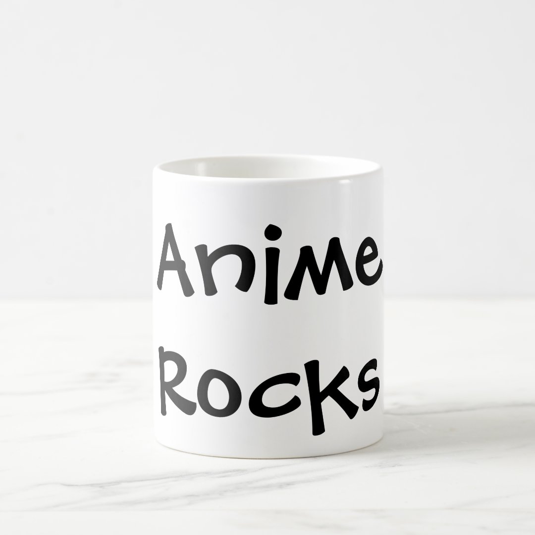 Anime Rocks Mug Anime Kupa Bardak Modern Anime Baskılı Kupa