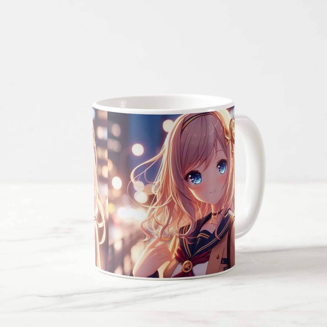 anime student coffee mug Anime Kupa Bardak Modern Anime Baskılı Kupa