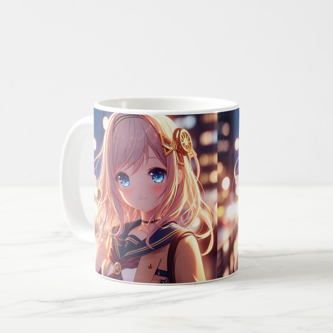 anime student coffee mug Anime Kupa Bardak Modern Anime Baskılı Kupa