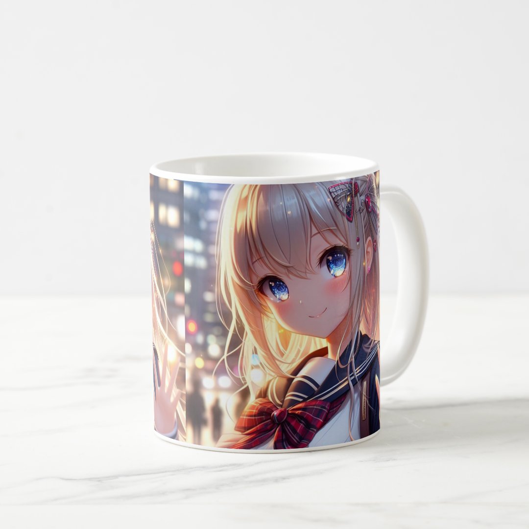 anime student coffee mug Anime Kupa Bardak Modern Anime Baskılı Kupa