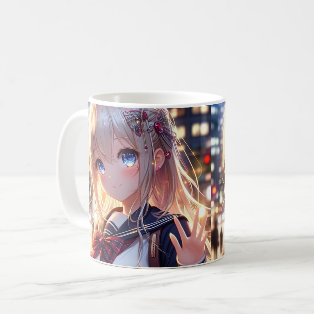 anime student coffee mug Anime Kupa Bardak Modern Anime Baskılı Kupa