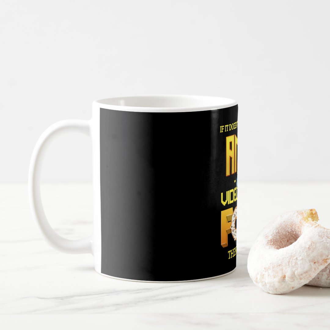 Anime Videogames Food funny quote gift idea Coffee Mug Anime Kupa Bardak Modern Anime Baskılı Kupa