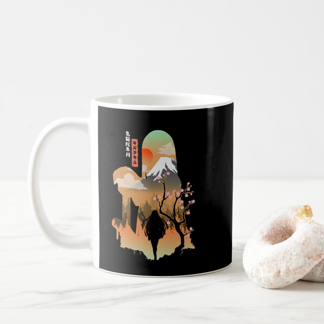 Birthday Gift Anime Kill La Japanese Kill Idol Gif Coffee Mug Anime Kupa Bardak Modern Anime Baskılı Kupa
