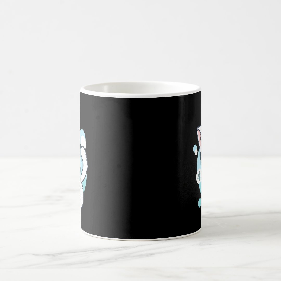 Cat Boba Tea Bubble Tea Kawaii Anime Japanese Neko Coffee Mug Anime Kupa Bardak Modern Anime Baskılı Kupa