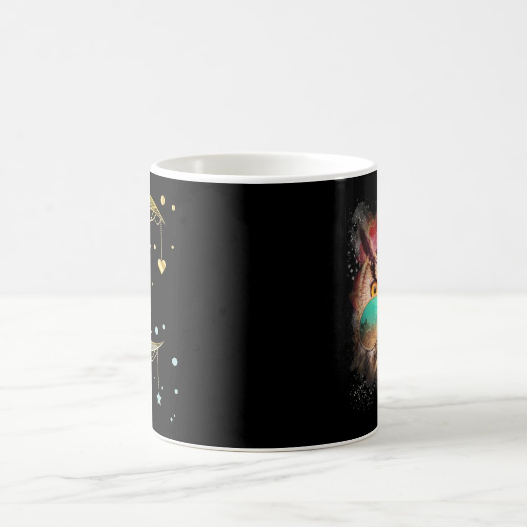 Crescent Sun Spirituality Moon Kawaii Coffee Mug Anime Kupa Bardak Modern Anime Baskılı Kupa