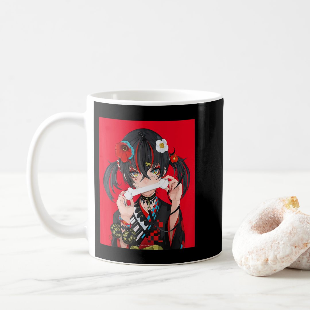 Cute Anime Girls Japanese Aesthetic Costume Gift A Coffee Mug Anime Kupa Bardak Modern Anime Baskılı Kupa