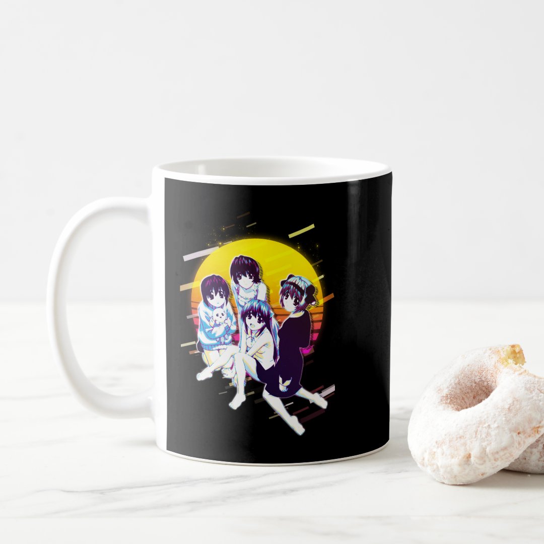 Day Gift for Elfen Manga Anime Lied Gifts Music Fa Coffee Mug Anime Kupa Bardak Modern Anime Baskılı Kupa - En İyi Fiyatlarla