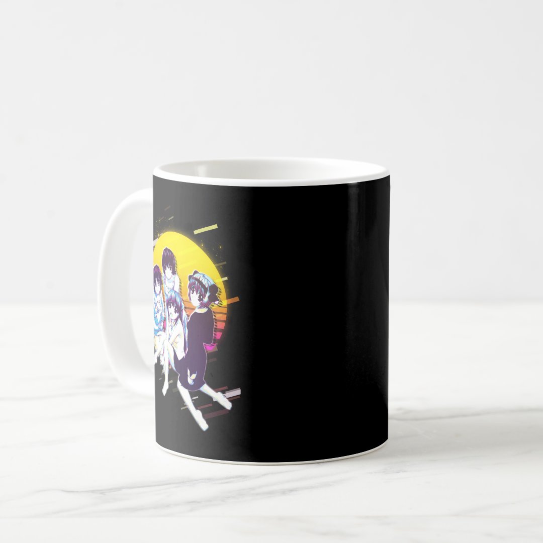 Day Gift for Elfen Manga Anime Lied Gifts Music Fa Coffee Mug Anime Kupa Bardak Modern Anime Baskılı Kupa