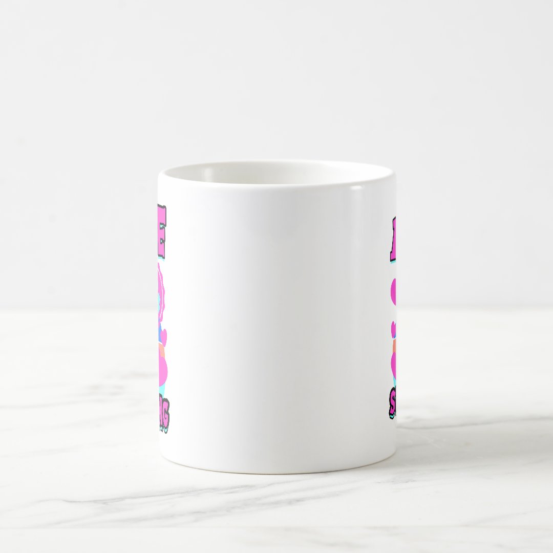 Easily distracted by anime and sketching kawaii an coffee mug Anime Kupa Bardak Modern Anime Baskılı Kupa