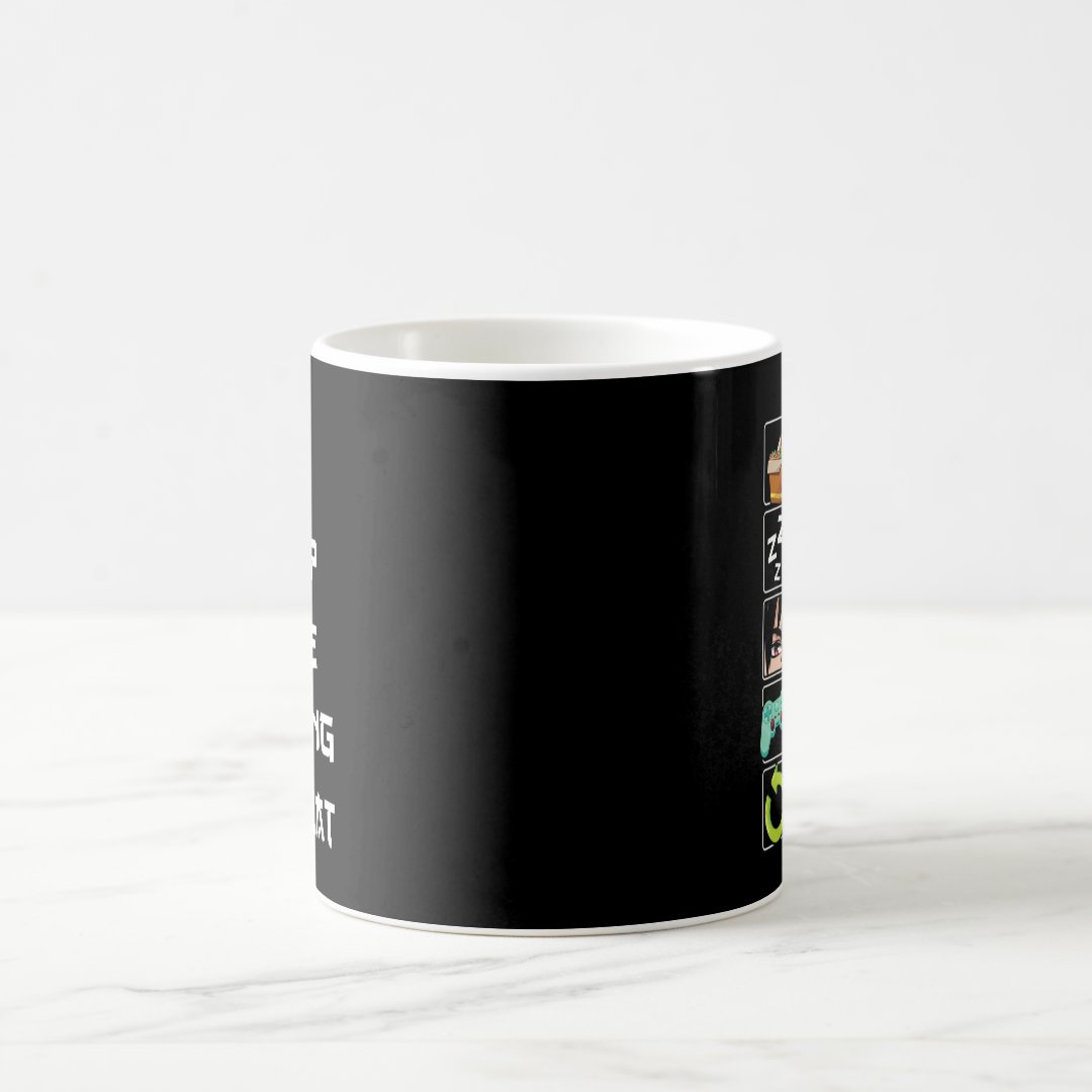 Eat Sleep Anime Gaming Repeat Kawaii Otaku Anime M Coffee Mug Anime Kupa Bardak Modern Anime Baskılı Kupa