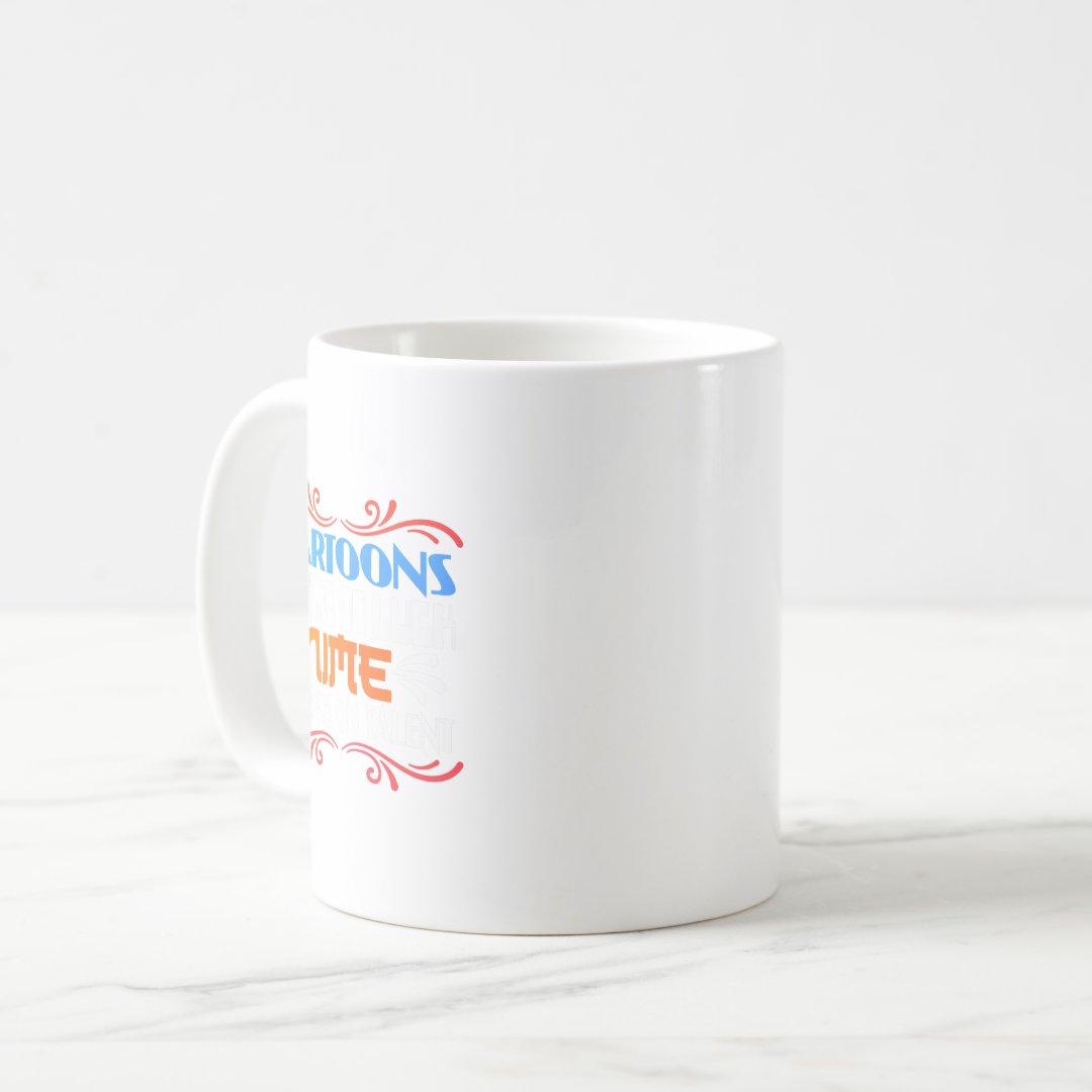 Funny Anime Quote Cartoon Depends On Luck Anime Ta Coffee Mug Anime Kupa Bardak Modern Anime Baskılı Kupa