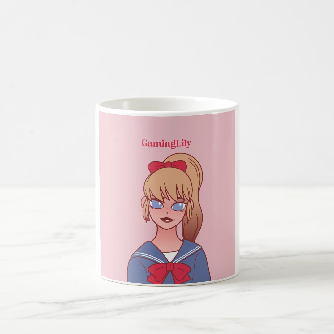 GamingLily Anime -Inspired Gifts Coffee Mug Anime Kupa Bardak Modern Anime Baskılı Kupa