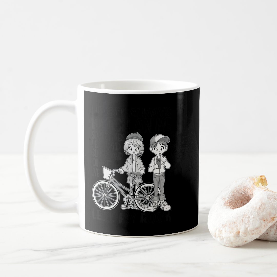 I Don't Always Watch Anime Girl Japanese For  Kawa Coffee Mug Anime Kupa Bardak Modern Anime Baskılı Kupa