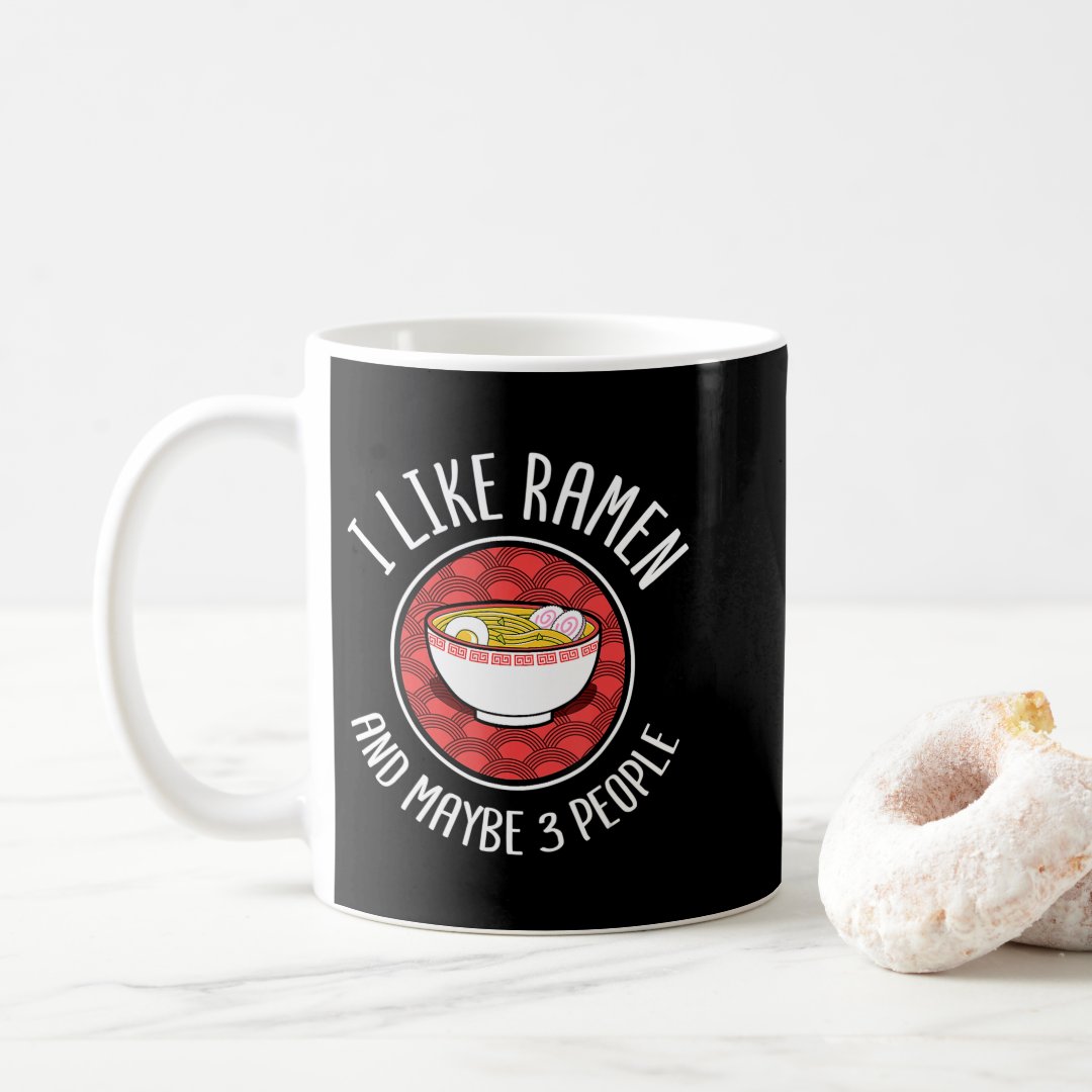 I Like Ramen Japanese Noodles Anime Lover  Coffee Mug Anime Kupa Bardak Modern Anime Baskılı Kupa