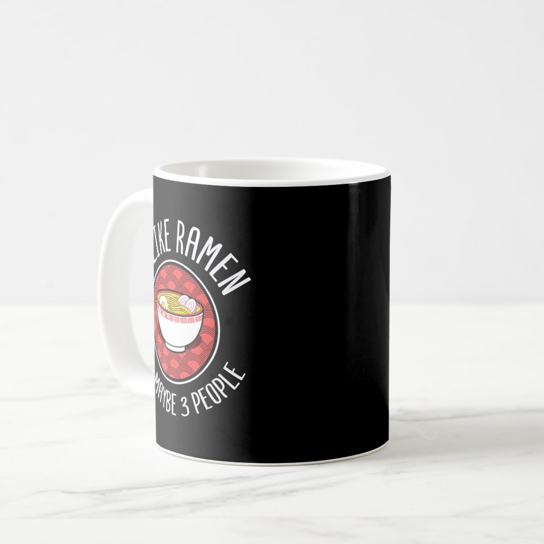 I Like Ramen Japanese Noodles Anime Lover  Coffee Mug Anime Kupa Bardak Modern Anime Baskılı Kupa
