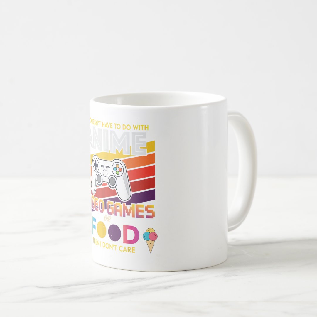 If It Doesnt Have to Do with Anime Vide Coffee Mug Anime Kupa Bardak Modern Anime Baskılı Kupa