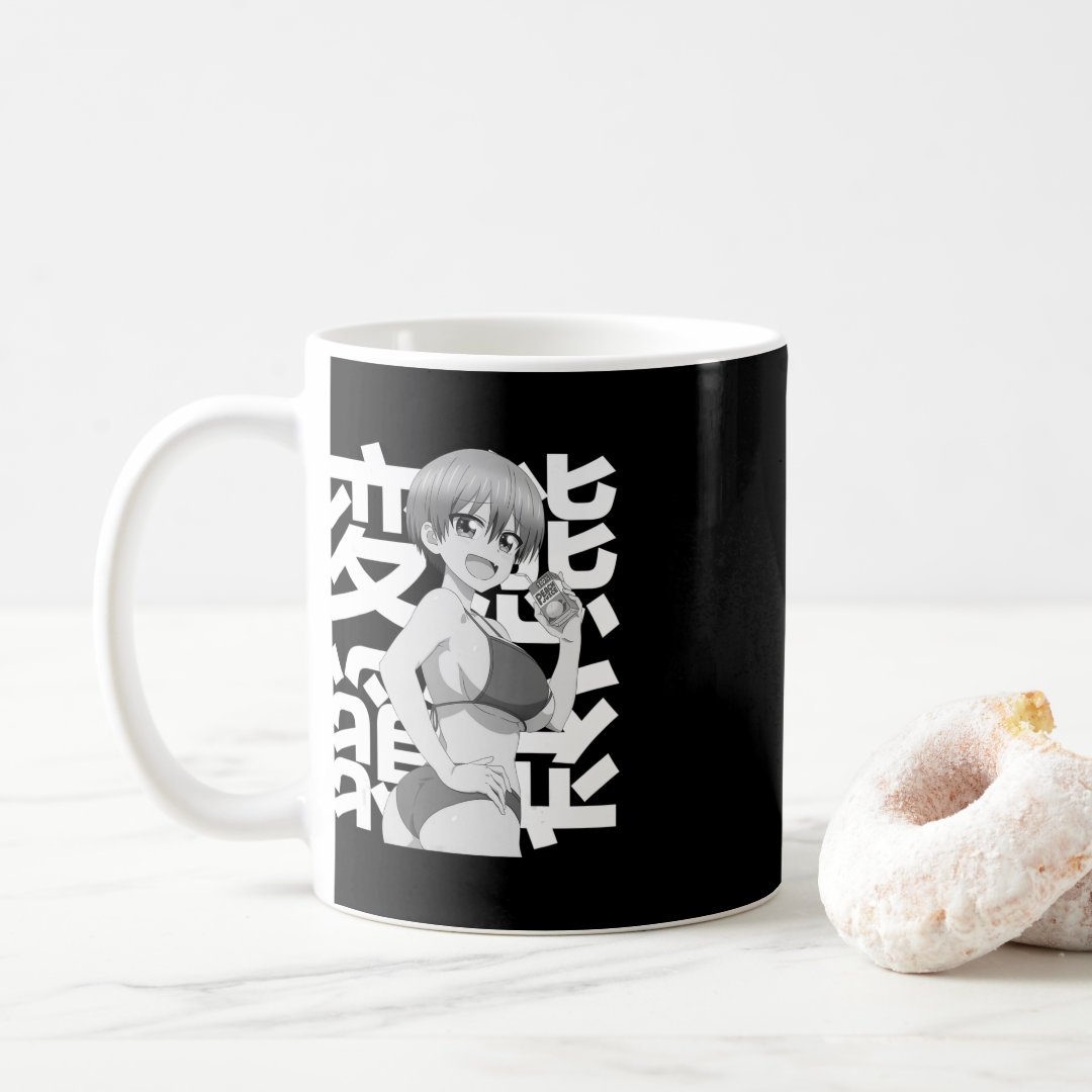 Japanese Kawaii Summer Anime Lewd Waifu Summer Coffee Mug Anime Kupa Bardak Modern Anime Baskılı Kupa