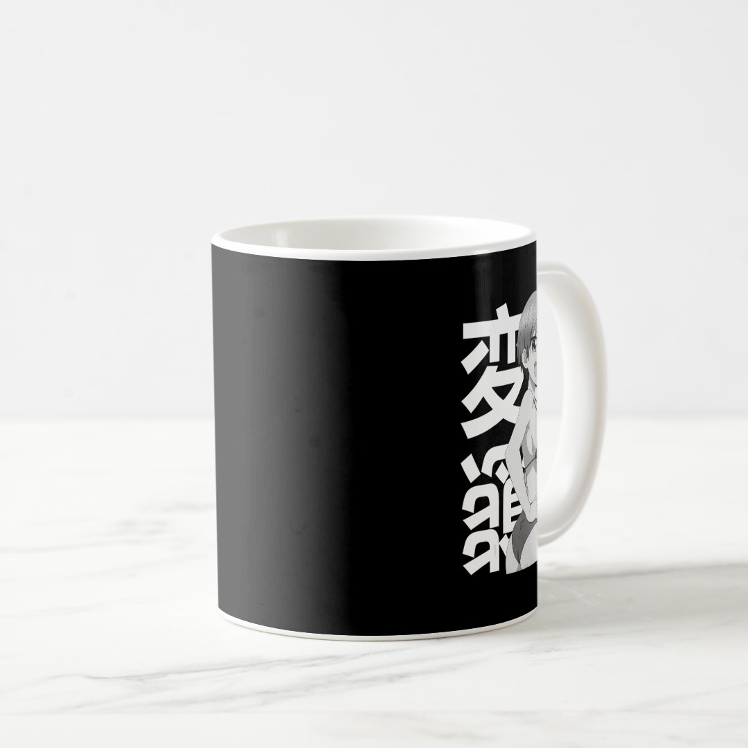 Japanese Kawaii Summer Anime Lewd Waifu Summer Coffee Mug Anime Kupa Bardak Modern Anime Baskılı Kupa