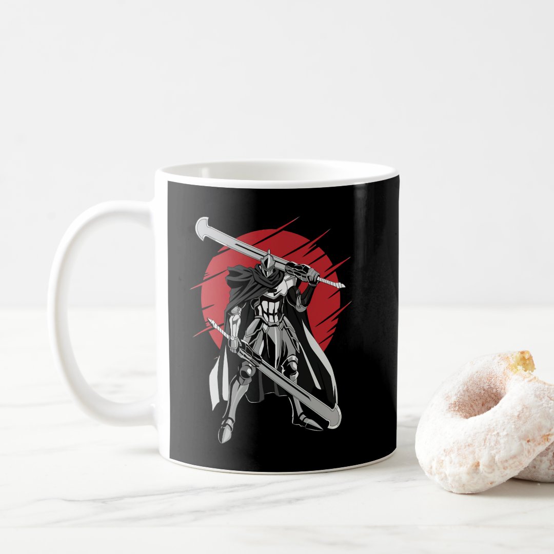 Mens Best Overlord Anime Overlord  Gift For Movie  Coffee Mug Anime Kupa Bardak Modern Anime Baskılı Kupa