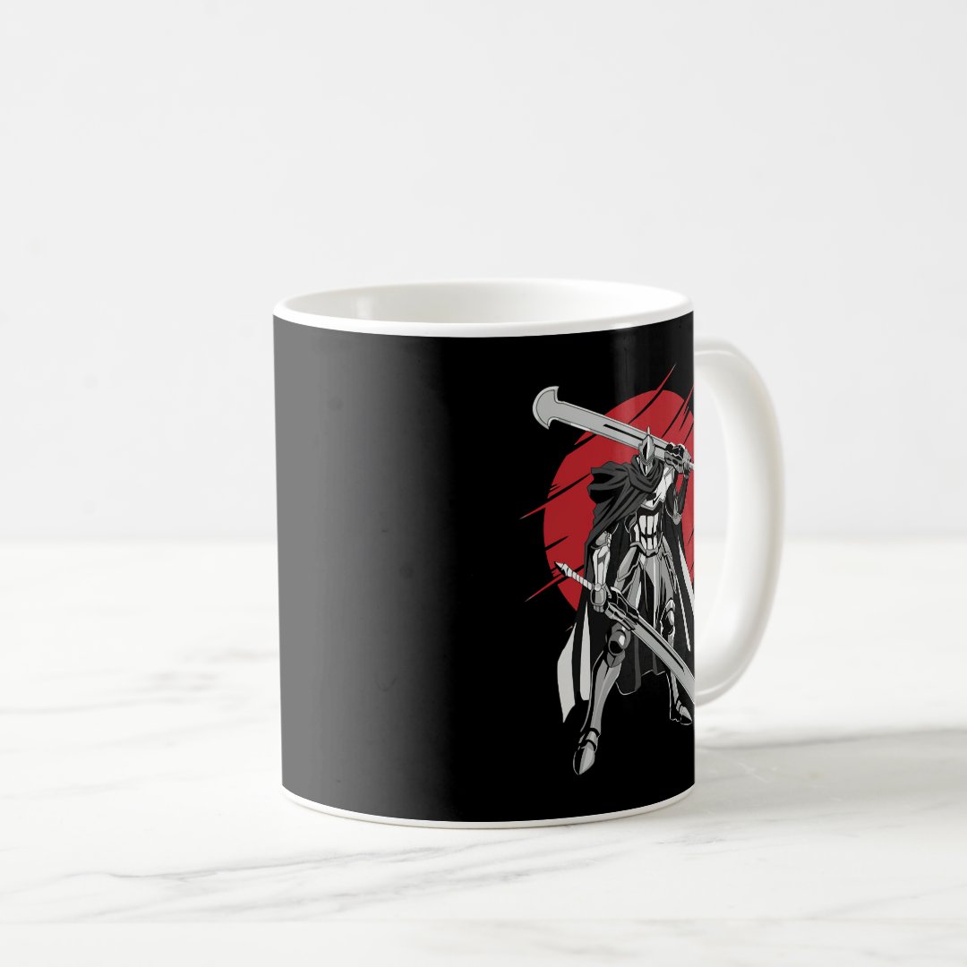 Mens Best Overlord Anime Overlord  Gift For Movie  Coffee Mug Anime Kupa Bardak Modern Anime Baskılı Kupa