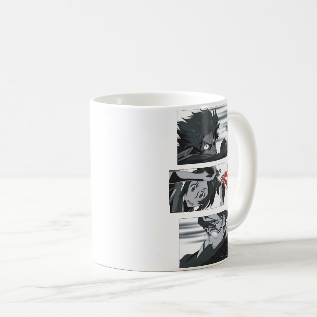 Mens My Favourite Manga Samurai Anime Champloo  Gi Coffee Mug Anime Kupa Bardak Modern Anime Baskılı Kupa