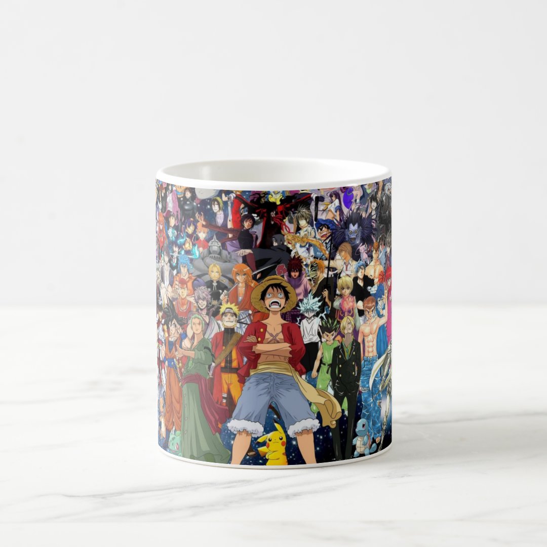 Mugs & Cups cofee anime Anime Kupa Bardak Modern Anime Baskılı Kupa