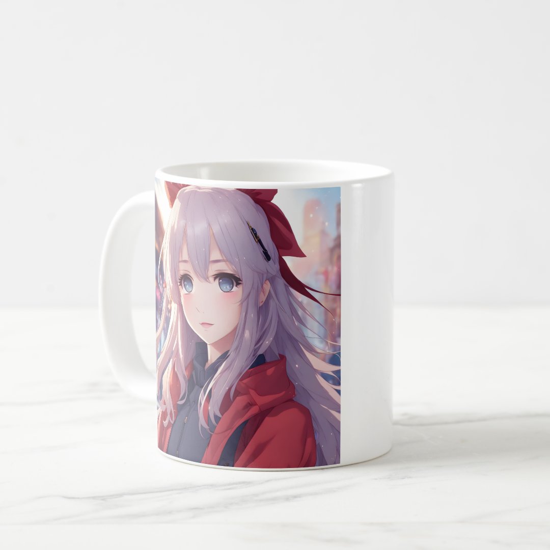 New Style Anime Coffee Mug Anime Kupa Bardak Modern Anime Baskılı Kupa