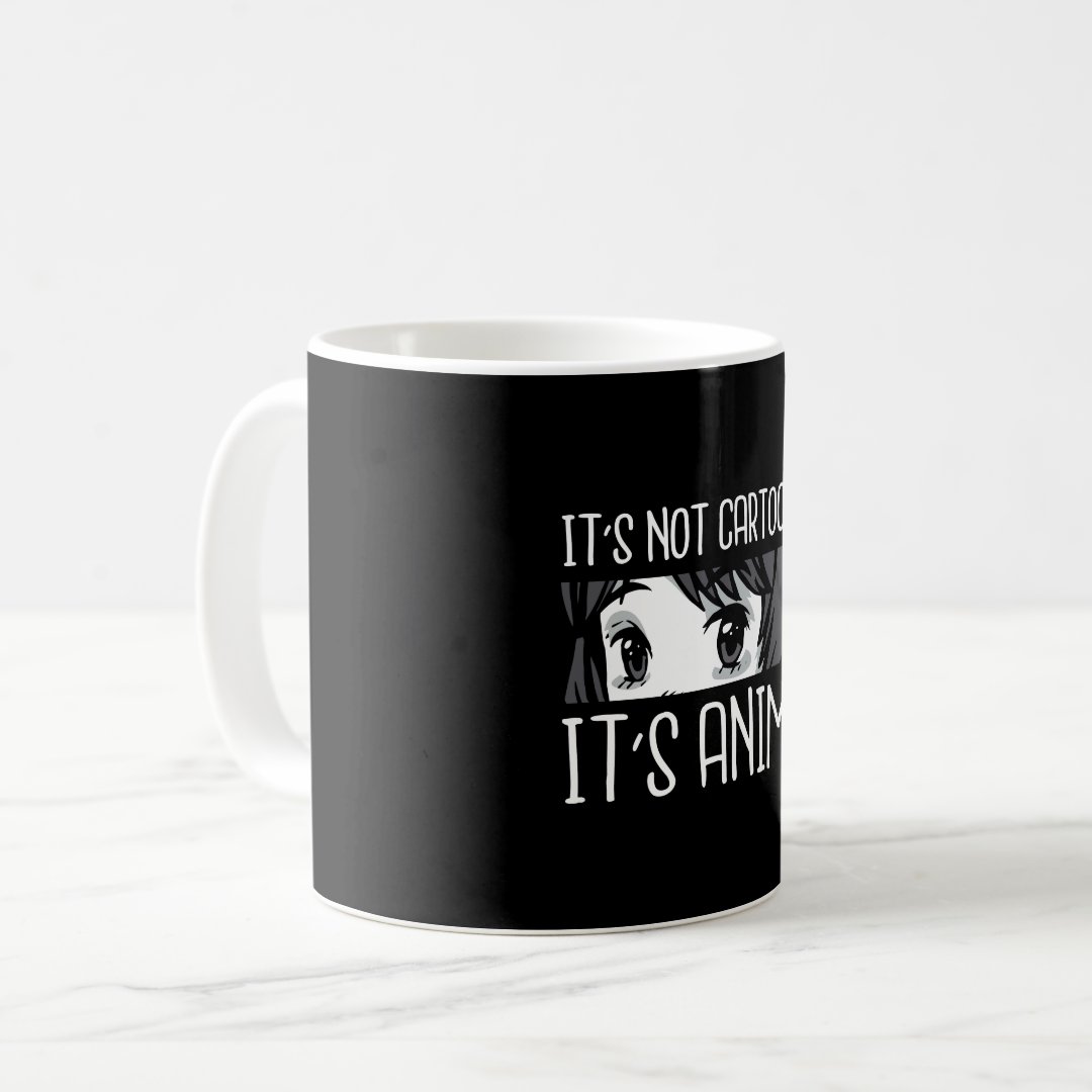 Not cartoons anime coffee mug Anime Kupa Bardak Modern Anime Baskılı Kupa
