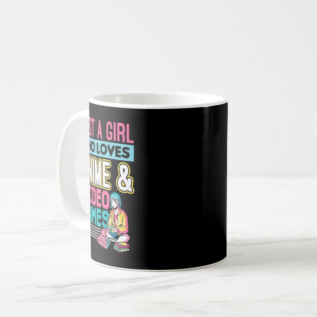 Otaku Anime Lover Sketching Manga Art Lover Anime Coffee Mug Anime Kupa Bardak Modern Anime Baskılı Kupa