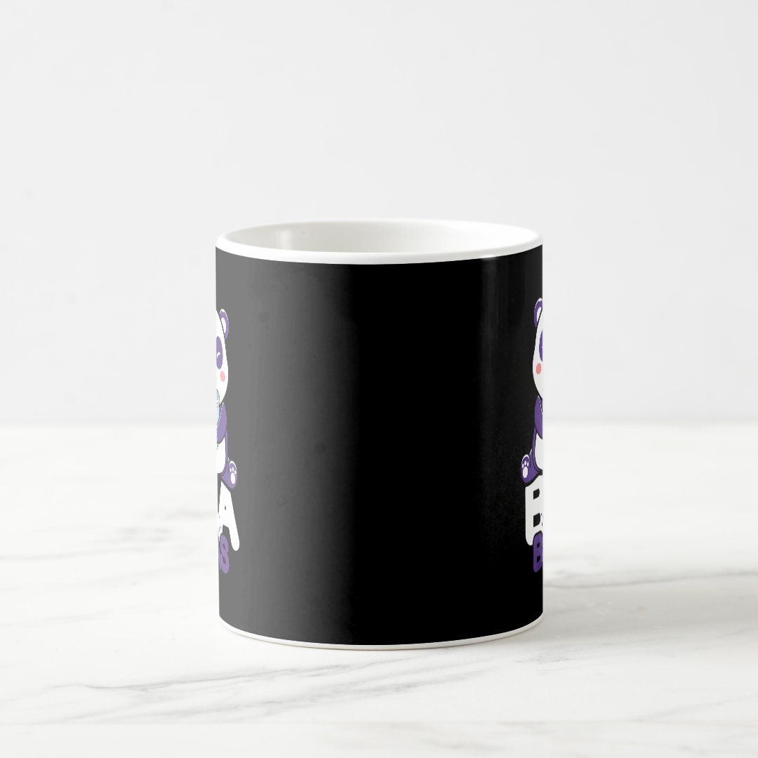 Panda Boba Bubble Tea Anime Kawaii Neko Girls  Coffee Mug Anime Kupa Bardak Modern Anime Baskılı Kupa
