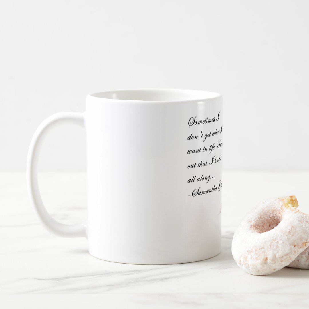 Samantha Goth Anime Quote Mug Anime Kupa Bardak Modern Anime Baskılı Kupa