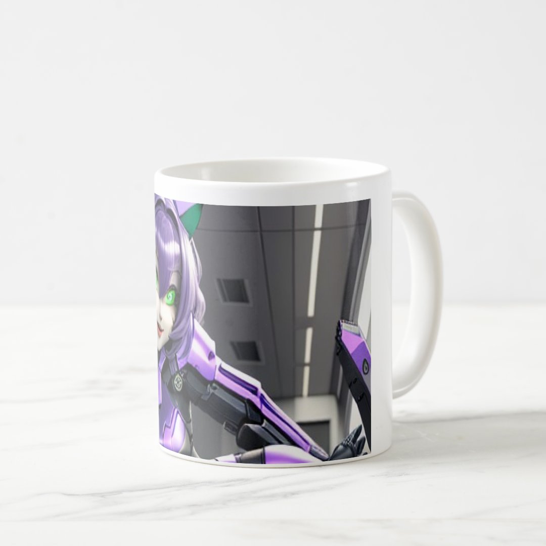 Sexy anime catgirl  Coffee Mug Anime Kupa Bardak Modern Anime Baskılı Kupa